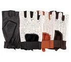 MEN'S CLASSIC LEATHER DRIVING GLOVES VINTAGE RETRO HERITAGE CHAUFFEUR FASHION