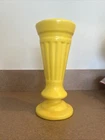 Vintage Haeger Pottery Vase Bright Yellow