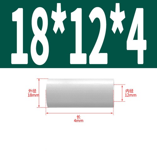 M5 M6 M7 M9 M11 M14 M16 M18 Nylon Plastic Spacers Standoff White Round Washers - Bild 221 von 235