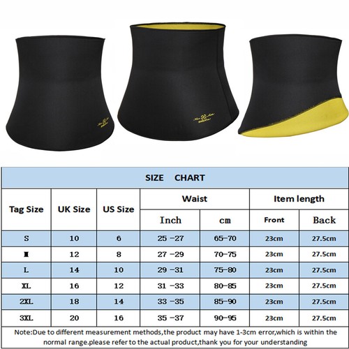 Men Sauna Sweat Belt Neoprene Corset Cincher Body Shaper Waist Trainer Training - Picture 19 of 23