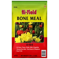Hi-Yield Bone Meal 0-10-0 Fertilizer Granules for Plants, 4lbs
