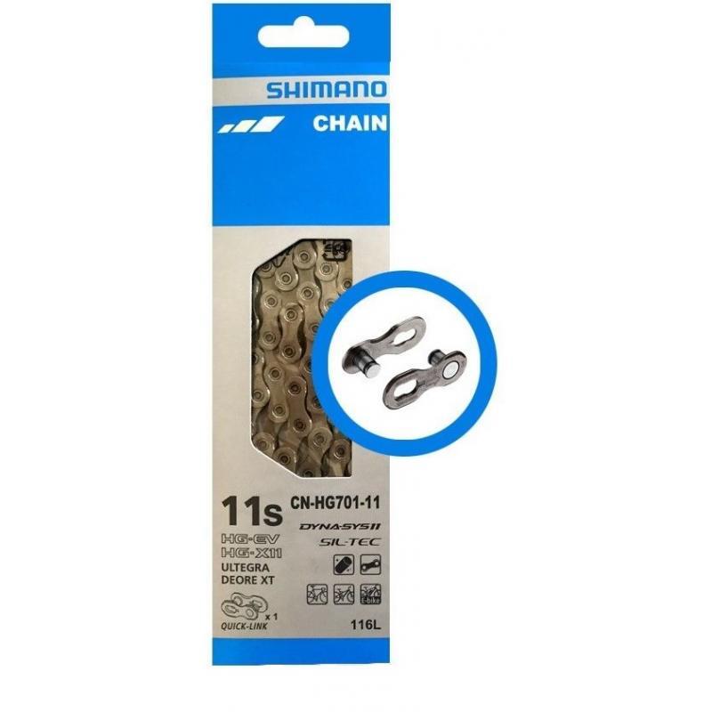 SHIMANO | Cadena ULTEGRA HG701 11v 116 Eslabones