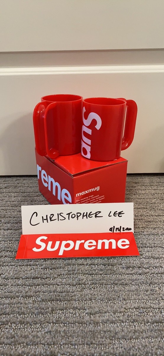 グラス/カップ Supreme - Supreme Heller Mugs set of 2 Red Supreme®/Heller Mugs (Set of 2) – Supreme