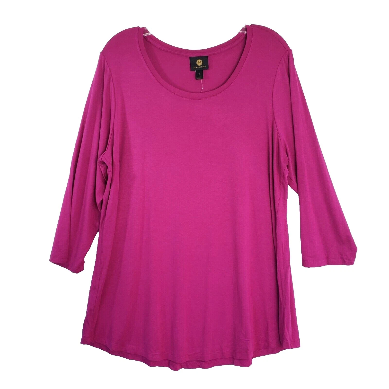 JM Collection Plus Tops for Women