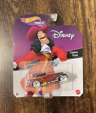 2022 Hot Wheels Disney Captain Hook Character Car~MATTEL~New In Package!!!