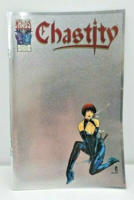 1996 Chastity Limited Edition Sketchbook Preview Chaos Comics Justiniano Smith