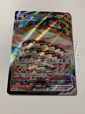 sandaconda vmax pokemon card value Pokemon Card Sandaconda VMAX 090/198 Chilling Reign Ultra Rare Pack Fresh  M/NM