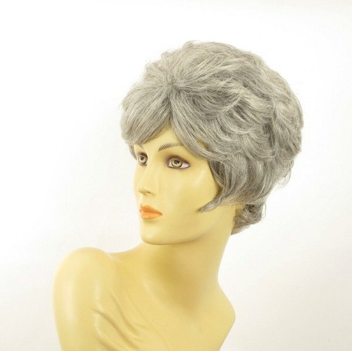 Parrucca donna corta grigio : dana 51 - Picture 2 of 9