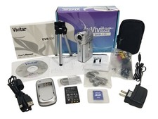 Vivitar DVR-530 5.0MP Video Camera Camcorder 4X Digital Zoom TESTED WORKS