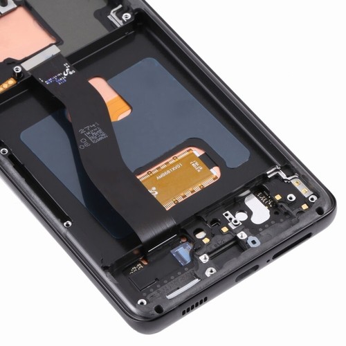 DISPLAY LCD ORIGINALE 100% FRAME SAMSUNG GALAXY S21 ULTRA SM-G998 TOUCH NERO - Photo 3/4