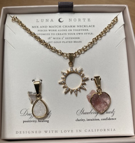 Luna Norte Mix \u0026 Match Charm Necklace 