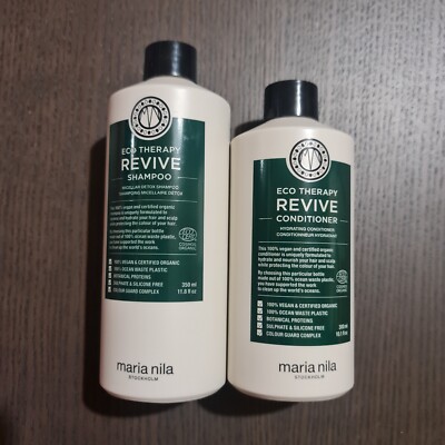 Maria Nila Eco Therapy Revive Shampoo und Conditioner 100% Vegan und Bio