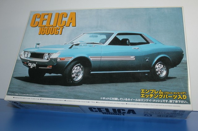 toyota plastic model car kits