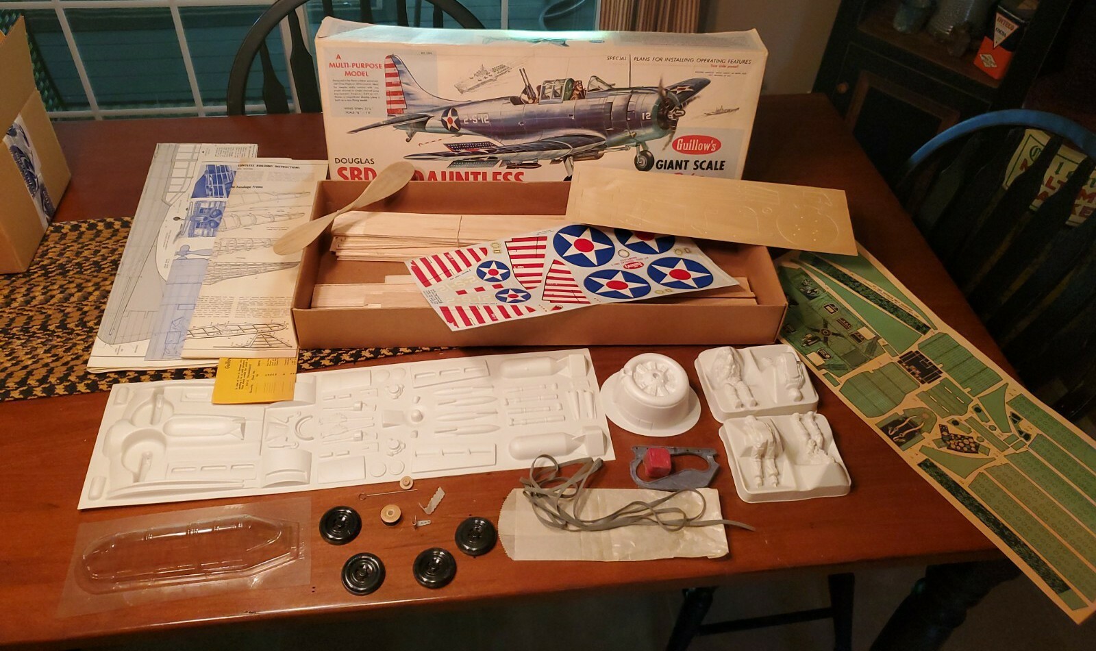 large scale balsa model airplane kits