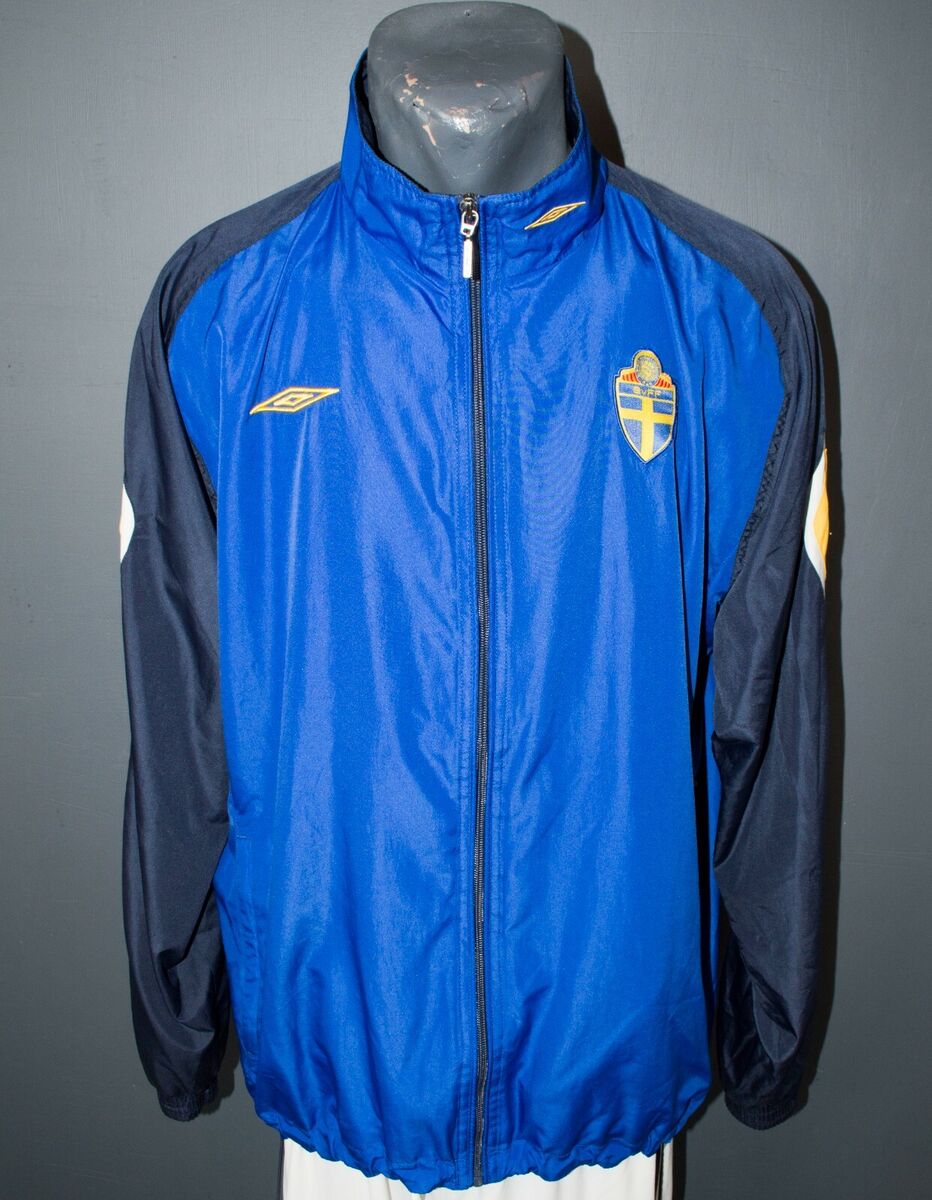 Sweden Jacket Training Track National Football Soccer Mens Jersey