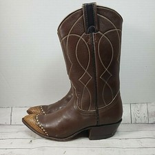 VTG NOCONA L 64 Vintage Miss lady Western Boots Made In USA Womens 4 1/2 B