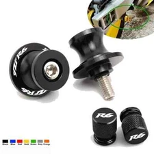 For Yamaha YZF R6 YZFR6 YZF-R6 1999-2023 M6 Swingarm Spool Sliders Stand Screws