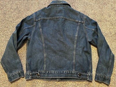 Vintage 80s Levis Trucker Jacket 70506 0216 Denim Made In Canada