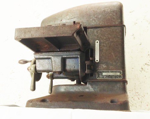 Vtg Craftsman blue 103.1801 Alien Head thickness wood Planer 6" x 2" USA RESTORE - Picture 13 of 24