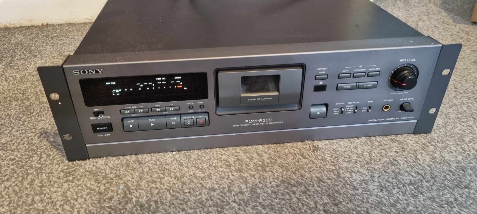 Sony DAT PCMR300 Player Recorder Deck . eBay