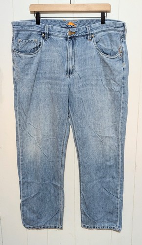 Tommy Bahama Jeans Mens 40x30 Blue Straight American Light Wash Cotton Denim