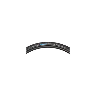 Schwalbe Marathon Plus Tire, 700x32 Wire Bead Black Reflective Sidewall