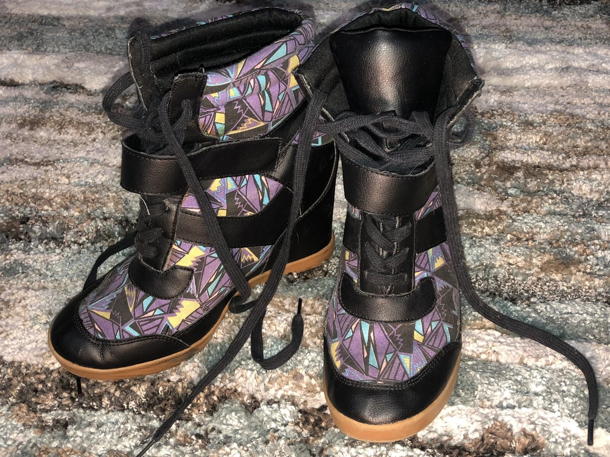Forever 21 wedge sneakers cheap