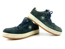 Converse Black Leather Steel Toe Shoes