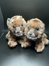 Wild Republic Plush Stuffed Animals, Set of 2 Tiger Cub Twins