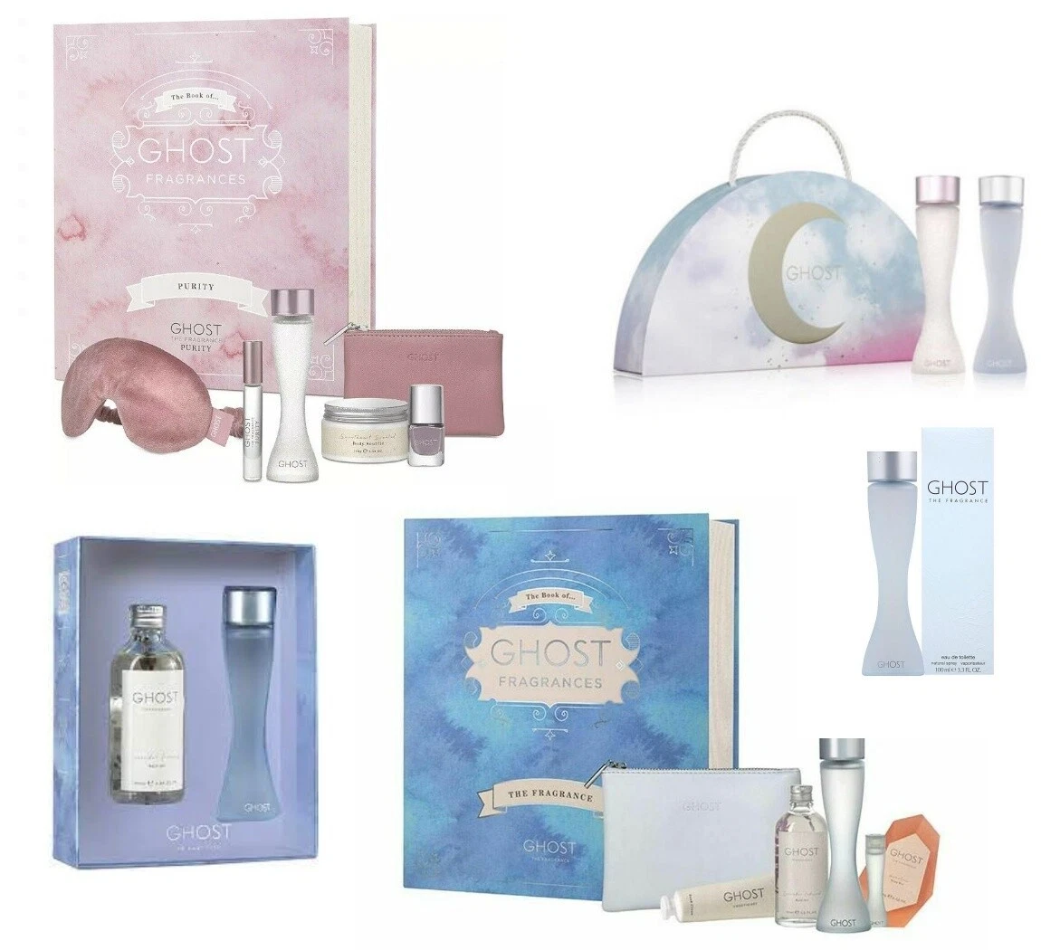 Ghost The Frangrance Purity gift set 5ml 50ml 30ml EDT Bath oil