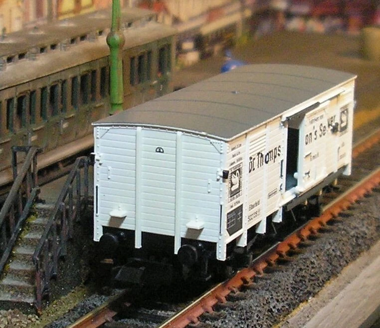 1:160 Fleischmann 8815 Güterwagen  "Thomsons Seifenpulver" der K.P.E.V.