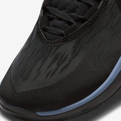 New Nike Air Zoom GT Cut 2 Basketball Shoes - Black / Racer Blue