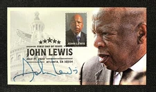 2023 John Lewis Forever Stamp First Day Cover:  Cachets Ciccolella