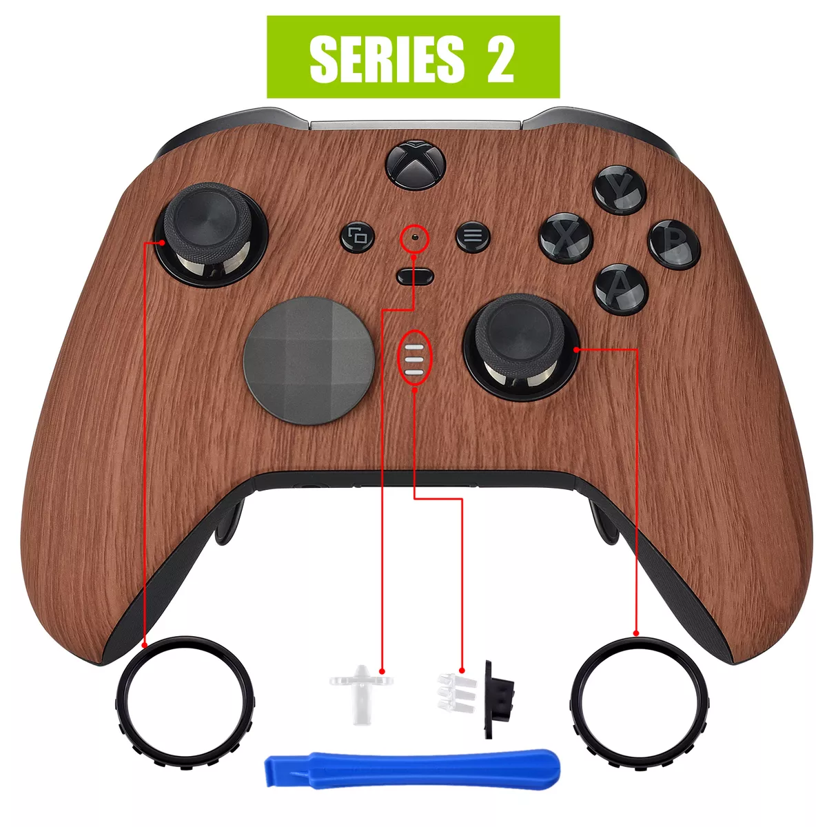 Xbox elite cheap series 2 faceplate