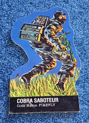 Vtg GI Joe Commando Attack Game 1985 FIREFLY 4516  Milton Bradley BLUE