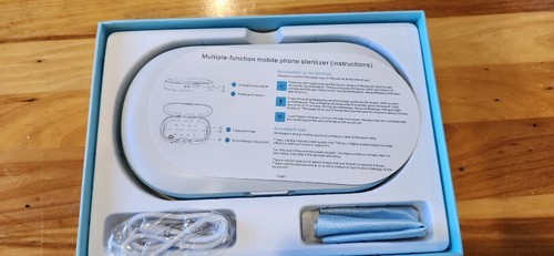 Multi-function Sterilizer with sterilization and aromatherapy - brand new in box - 第 2/4 張圖片