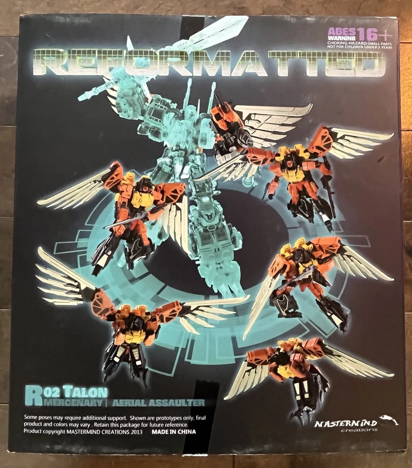 Mastermind Creation Reformatted R02 TALON mmc Combiner Predaking Feral Rex New - Image 2 of 4