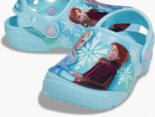 Disney Frozen Anna & Elsa Toddler Girls Light-Up Clogs with Olaf — listing 3