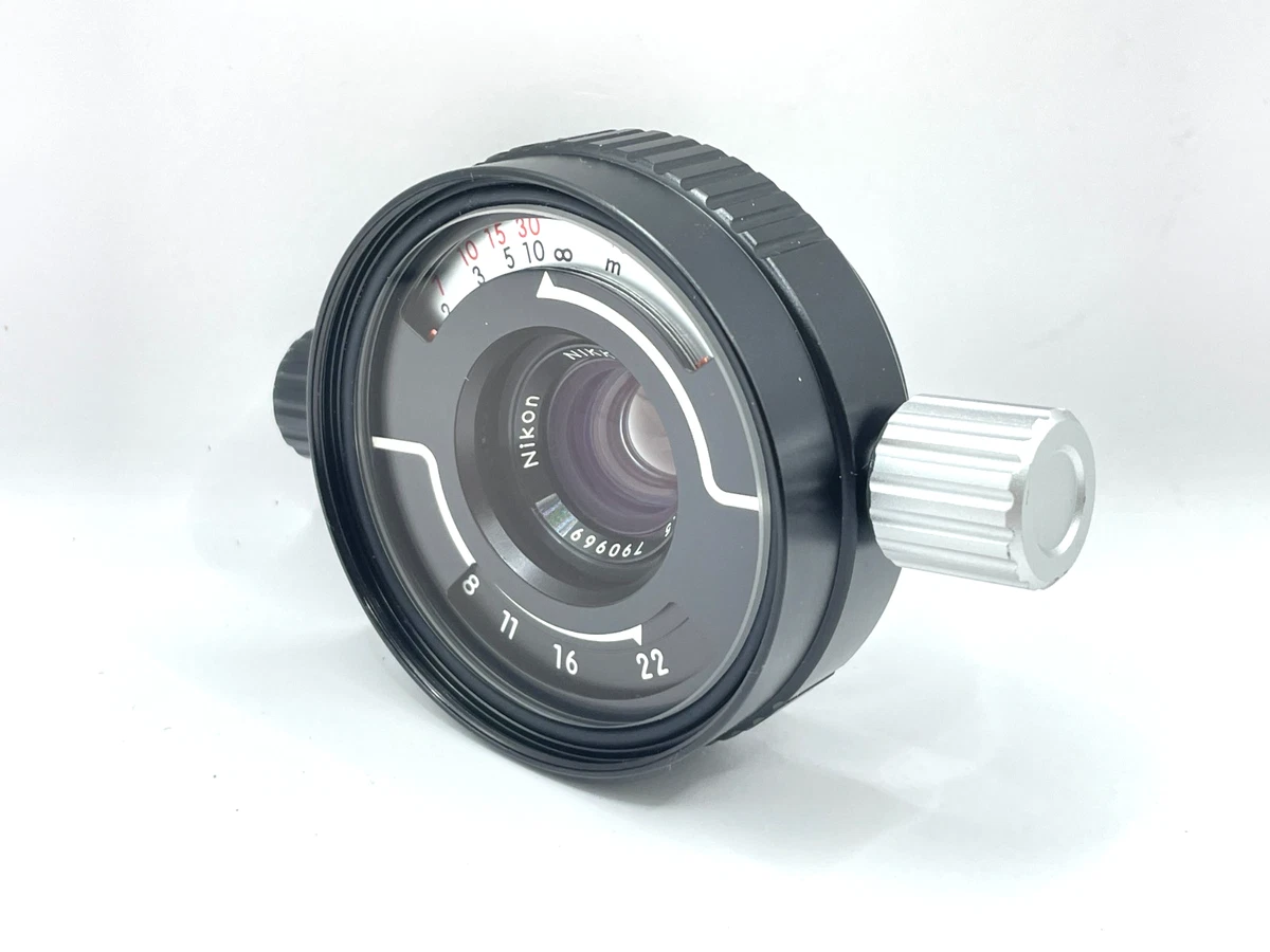 Nikon NIKKOR W Camera Lenses 35mm Focal f/2.5 Maximum Aperture for