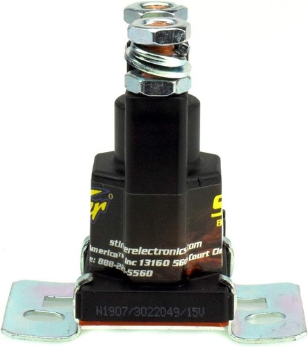Stinger SGP38 80-AMP Battery Isolator and Relay,BLACK BLACK - Picture 3 of 4