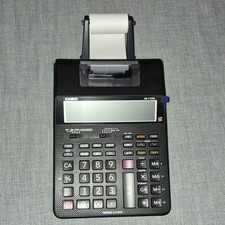 Casio HR-170RC Printing Desktop Calculator LCD Display Tax Calculation Large Ke  