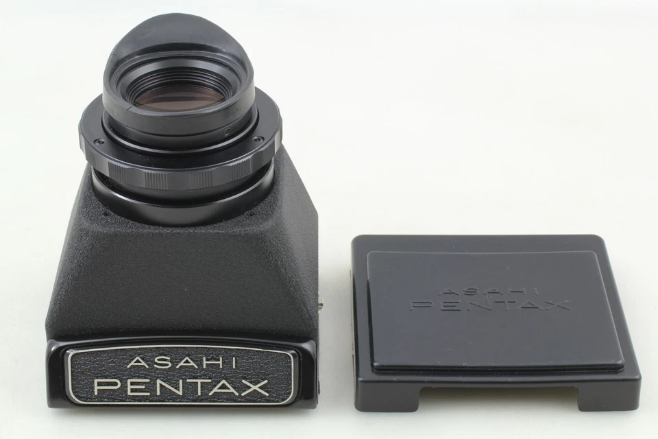 New Seals [MINT Cap] Pentax 6x7 Chimney Waist Level Finder 6x7 67 II From JAPAN - Image 3 of 4