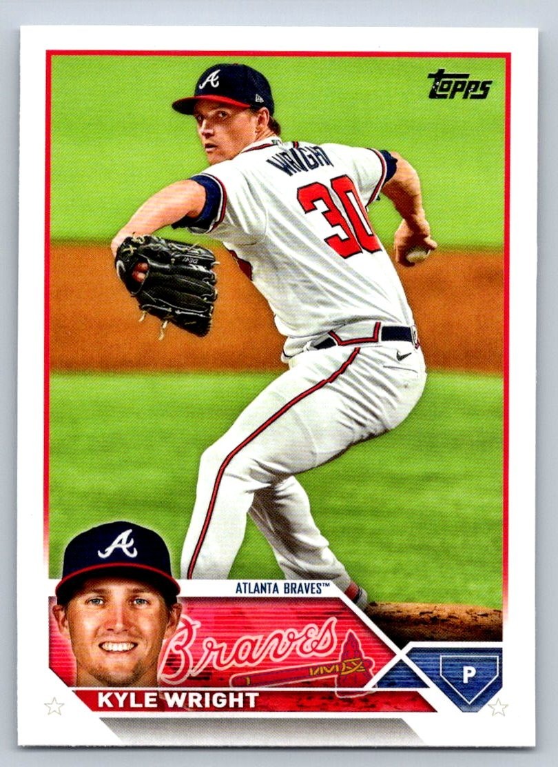 Kyle Wright 2023 Topps Series Two #573 Atlanta Braves Baseball