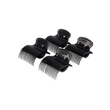 12 Pcs Plastic Hair Curler Claw Clips Hot Roller Clips Hair Rollers Holding C...