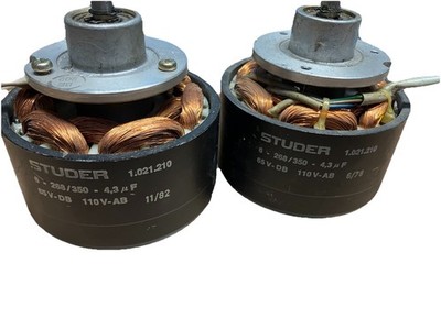 Studer Revox B77 / PR99 Motors 1.021.210-00 orginall 2x