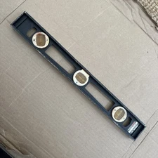 Vintage Empire Level 660 18” Inch Level Monovial Aluminum Black Made In USA