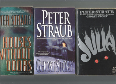 HORROR - JULIA     +GHOST STORY + HOUSES WITHOUT DOORS ( PETER STRAUB)