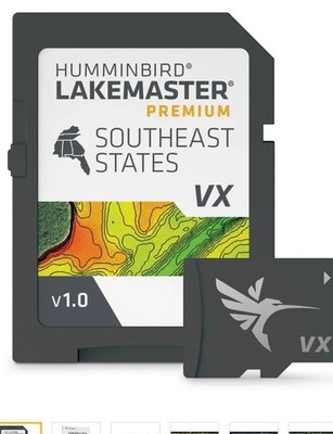 Humminbird LakeMaster  VX Premium Southeast Map