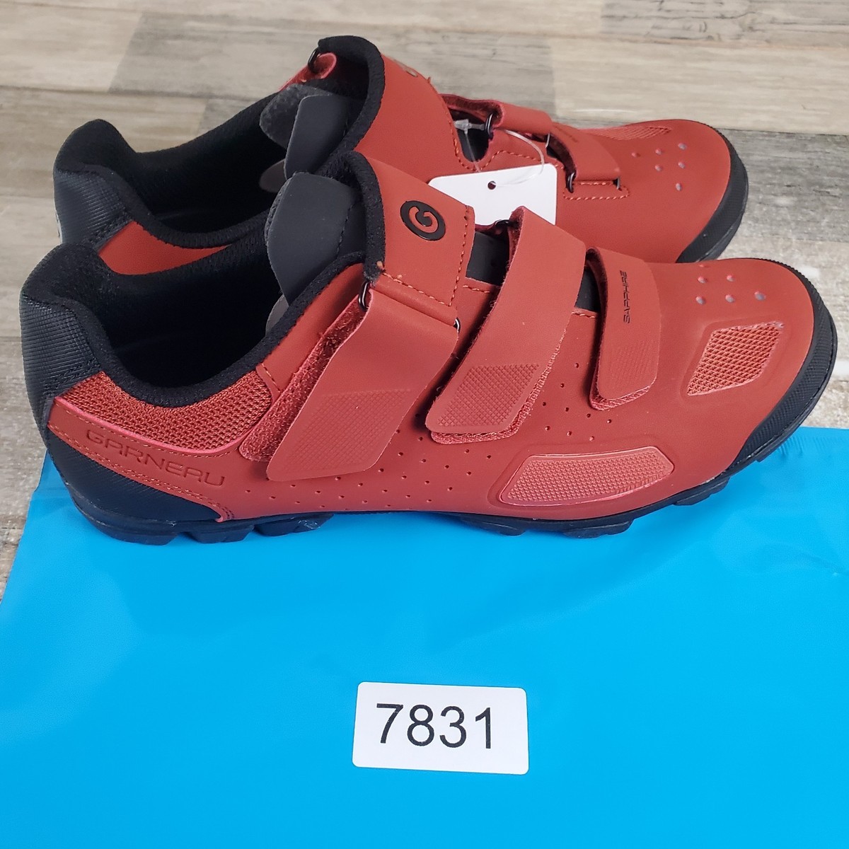 Louis Garneau Sapphire II Womens Cycling Shoes Sz 9 Rooibos 