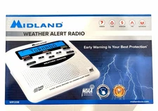 New-Midland Weather Alert Radio WR120B  (English/French/Spanish) Battery Backup